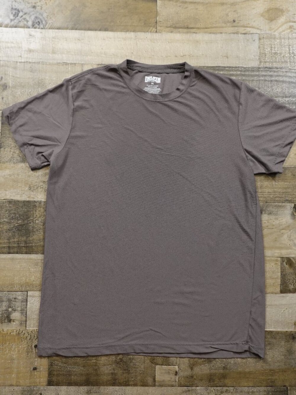 Duluth Trading Buck Naked Crew Undershirt Men’s XL Taupe Performance Tee